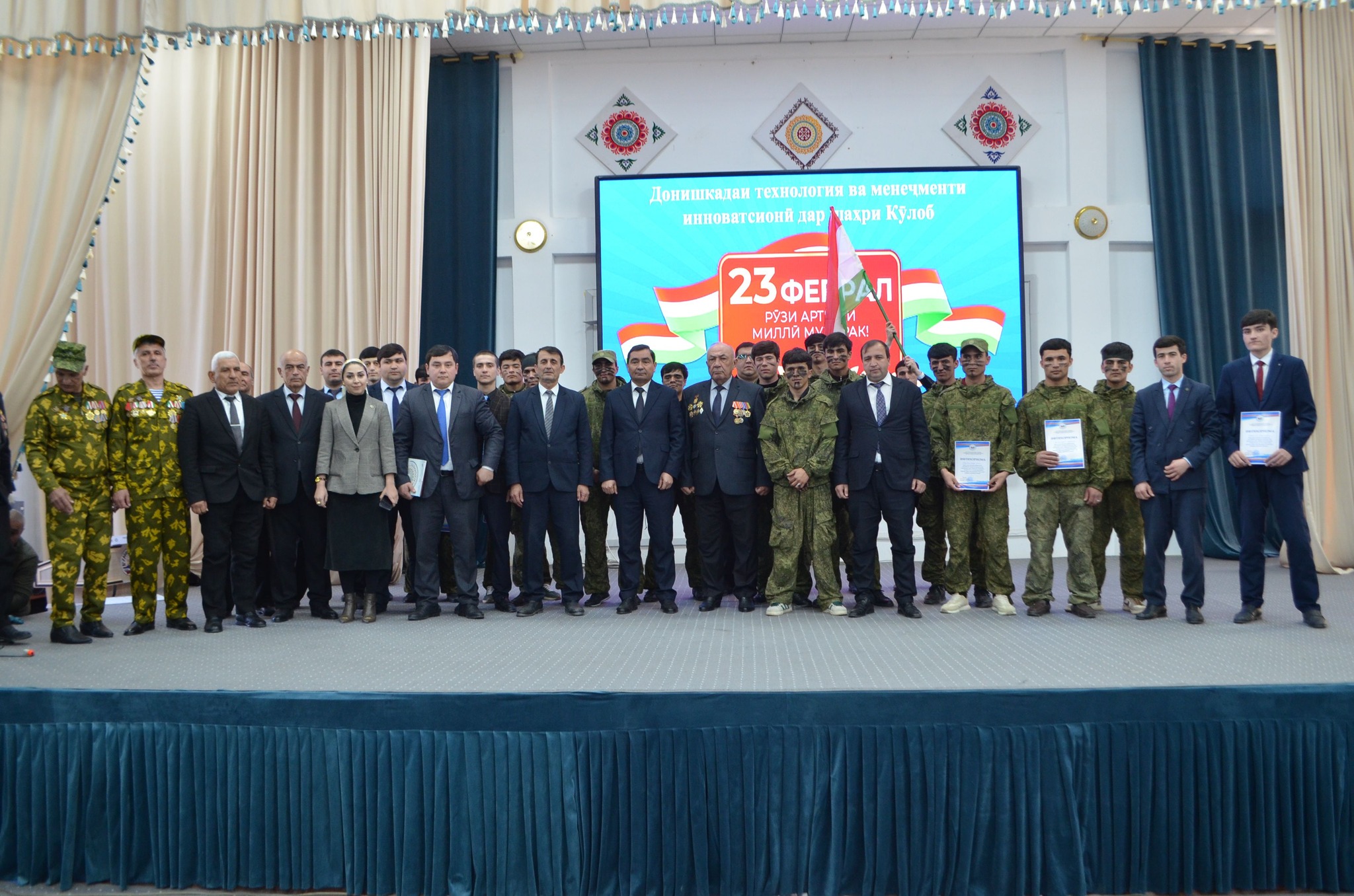 ЧОРАБИНИИ ҲАРБӢ – ВАТАНДӮСТӢ ТАҲТИ УНВОНИ АРТИШИ МИЛЛӢ – СИПАРИ БОЭЪТИМОДИ ДАВЛАТ